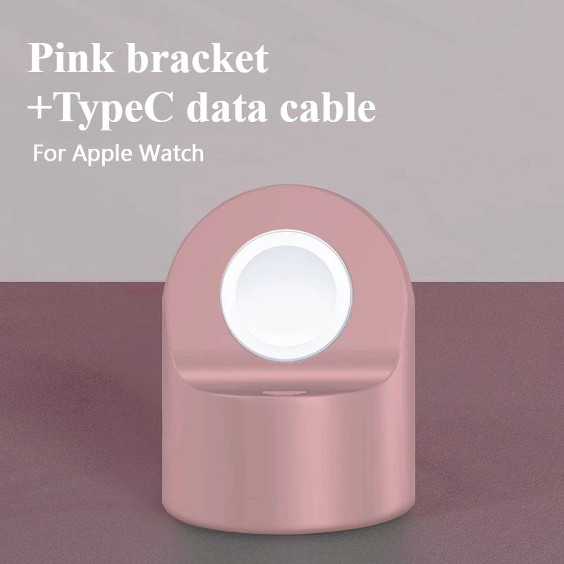 Ladeständer für Apple Watch Series Ultra/8/SE2/7/6/SE/4/3 49mm/45mm/44mm/42mm/41mm/40mm/38mm Langlebiger Silikon Nachttischmodus