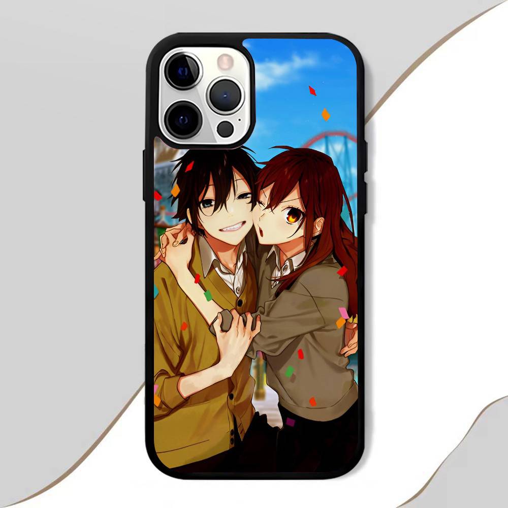 Horimiya Phone Case Mobile Suitable For Apple 16 PRO MAX 15 14 13 12 MINI 11 Patch Black Hard Shell