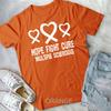 Multiple Sklerose Awareness MS Hoffnungslauf T-Shirt Unisex Jugend T-Shirt