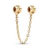 Miniso Sparking Safety Chain Clip Charm Bead Charms Dangle Authentic Snake Compatible With copper Bracelets Necklaces Bead Ideal For Diy Jewellery Wom