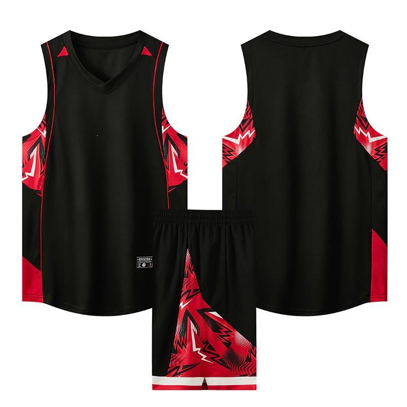 Men Women Basketball Uniform Set Quick Dry Breathable Sleeveless Jersey Training Game Wear Adults