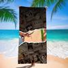 New Anime Character Printed Microfiber Beach Towel Quick Dry Water Absorbent Bath Towel