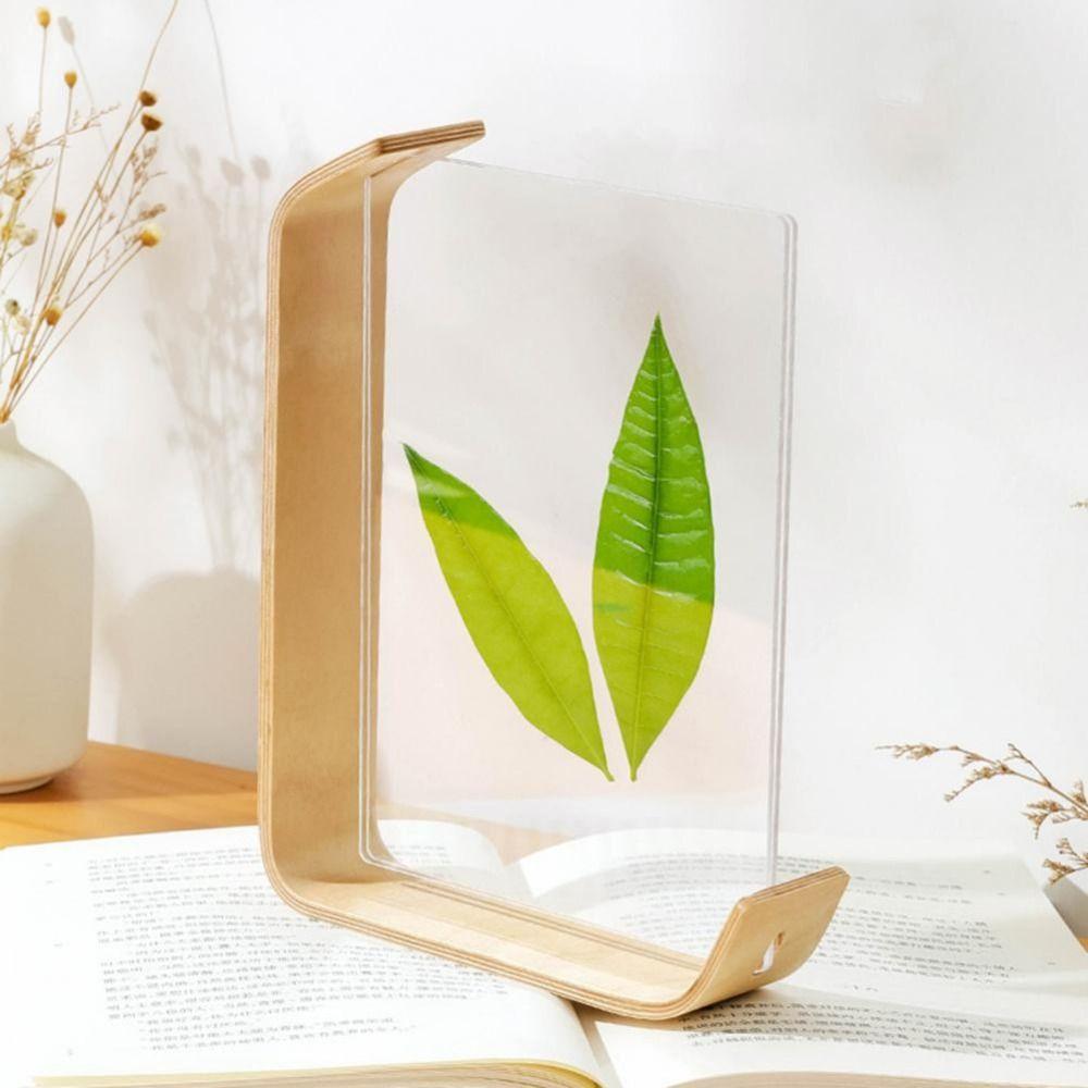 Clear Double-side Photo Frame DIY Picture Display Frame Acrylic Photo Frame Calendar Display