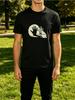 Vintage Hand Shadow Rabbit Silhouette Art Graphic Unisexs Crew Neck Short Sleeve Tee Casual Street Soft Daily Basic Wear Top