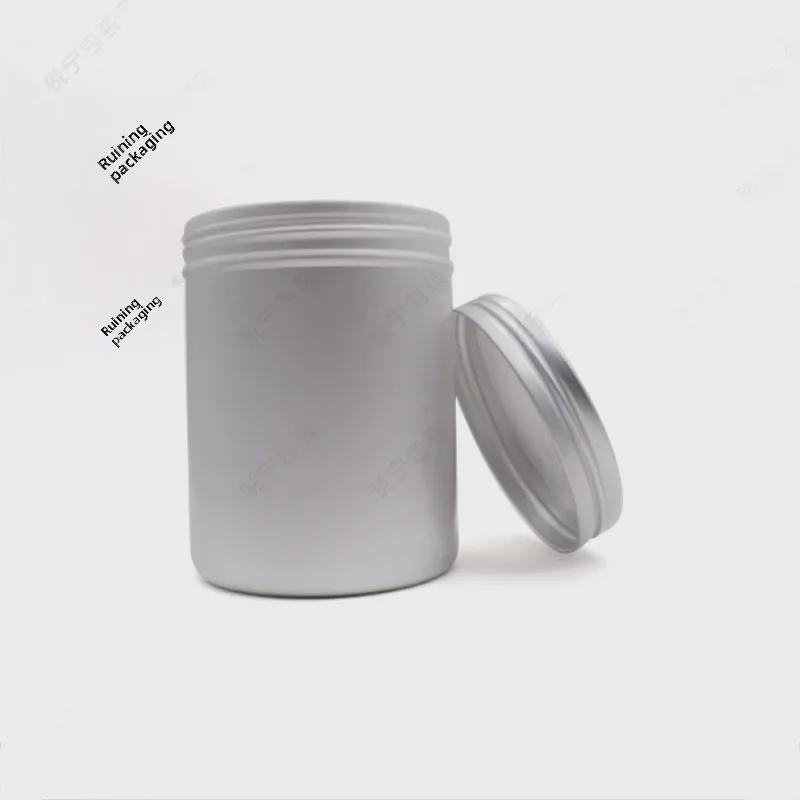 68x85mm Threaded Aluminum Can - 200ml Essential Oil Jar