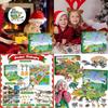 Box Dinosaurier Adventskalender 24 Tage Weihnachts-Countdown Kalender Spielzeug Geschenk Ornament