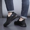 Flying Woven Mesh Men's Shoes New Outdoor Soft-soled Lightweight Casual Shoes Men's Large-size Shoes In Spring