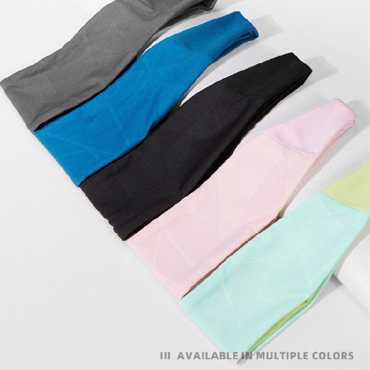 Multipurpose Sports Headwear Stretchy Sweat Resistant Design Hair Band Quick Dry Yoga Gym Running Cycling Essential