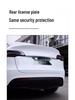 Rám registrační značky pro Tesla Model Y/3 pro zelená vozidla s novou energií