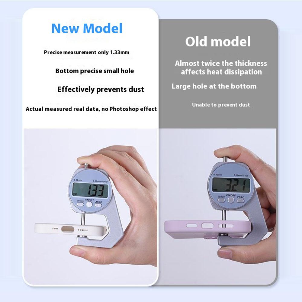 For iPhone 14 Pro Case Compatible with MagSafe Ultra Thin Liquid Silicone + PC Phone Cover