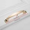 KAK 5 pieces Champagne Gold Door Handles Zinc Alloy Cabinet Handle Drawer Knobs European Wardrobe Pulls Kitchen Furniture Handle