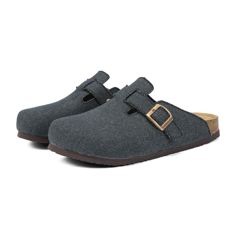 Men Women Wide Toe Slippers Cork Sandals Backless Clogs Comfort Footbed Slip-on Mules Indoor Outdoor Fashion Dropshipping