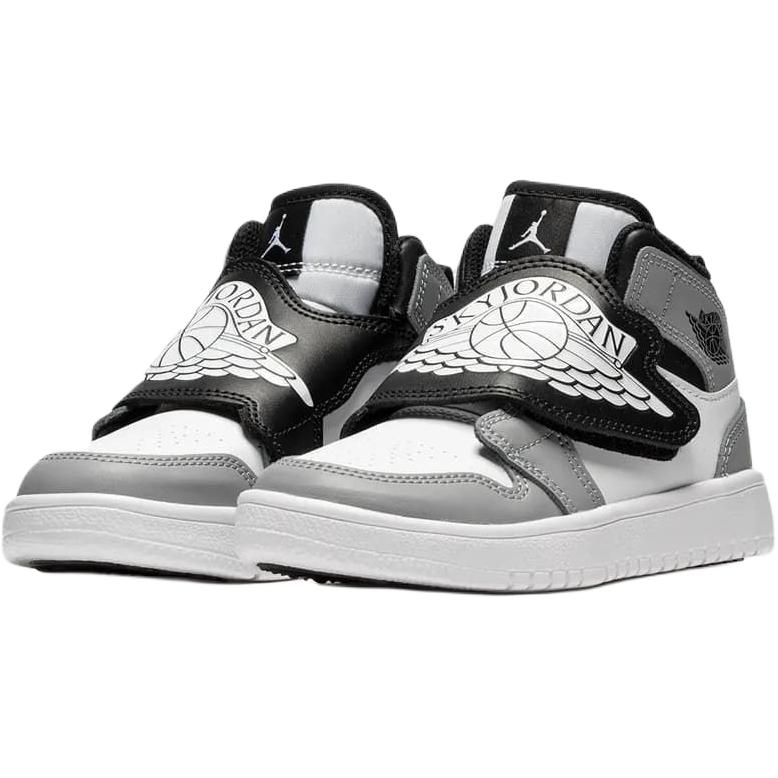 Jordan Sky Jordan 1 White Black Particle Grey PS BQ7197-102