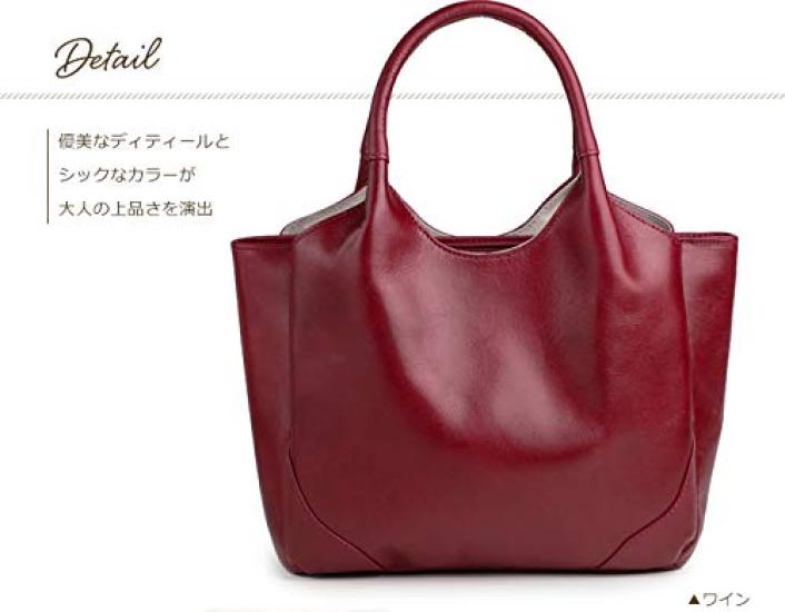 Sakura Genuine Leather Made in Elegant and Handbag, Japan, Beautiful... (Grey Beige)