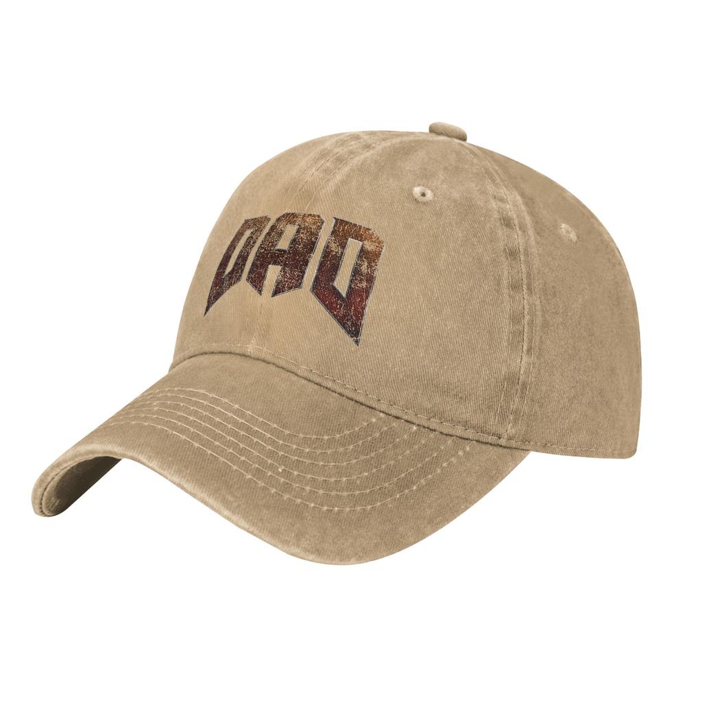 Vintage DAD Doom Baseball Cap Men Women Denim Snapback Hat Retro Game Thulsa Snake Outdoor Running Golf Adjustable Fit Caps Hat
