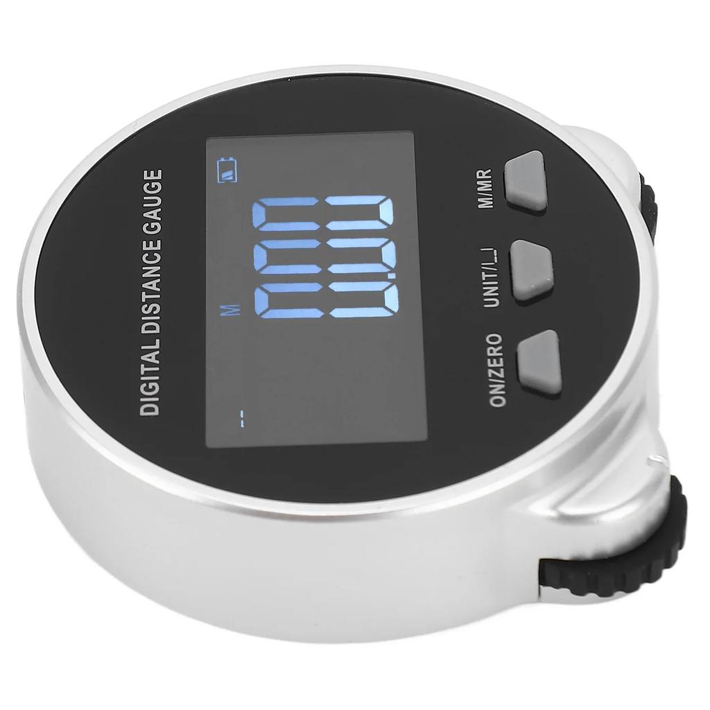 Digital Distance Gauge Rechargeable LCD Screen Electronic Long Distance Rolling Measuring Tool Distance Measuring Meter