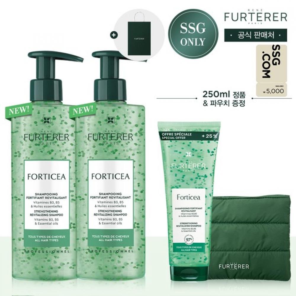 Rene Furterer New Forticia Supervolume Shampoo Duo 500ml Single option
