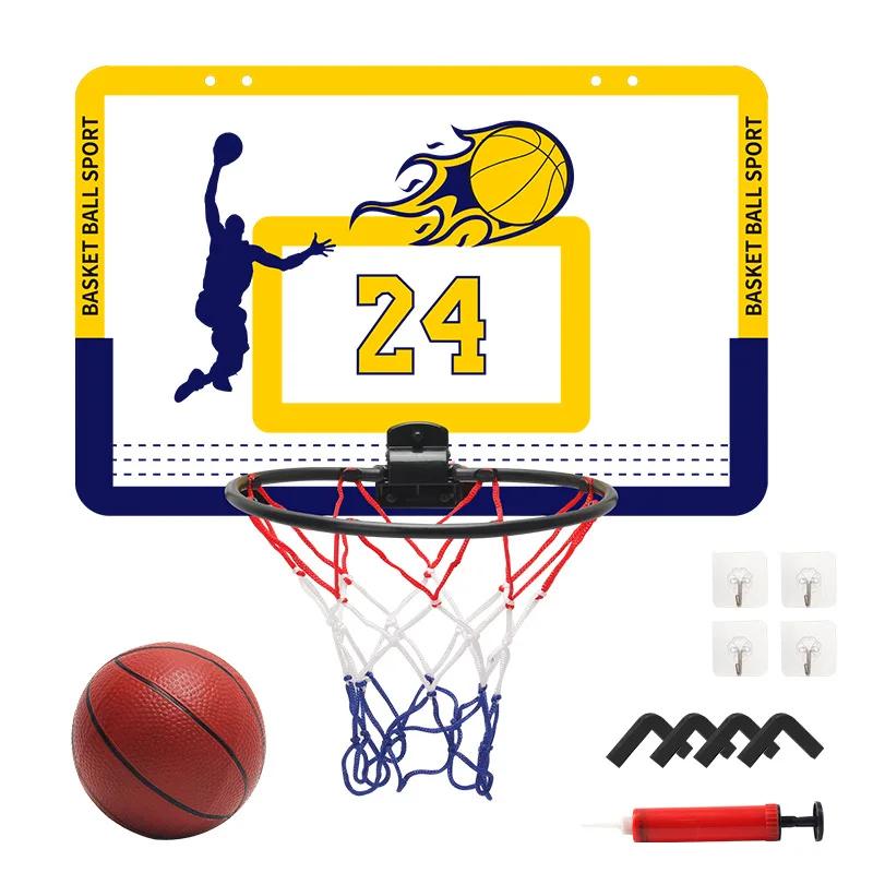 Transparent Wall Hanging Basketball Board No Punching Kids Basketball Stand Indoor Shooting Game Children Indoor Sports Play Toy