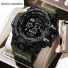 Waterproof Outdoor Sports Watch Electronic Watch for Young and Middle-aged People Fashionable and Simple Multi-function Watch
