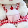 New Super Cute Birthday Cake Lamb Cloth Doll Children's Toy Doll