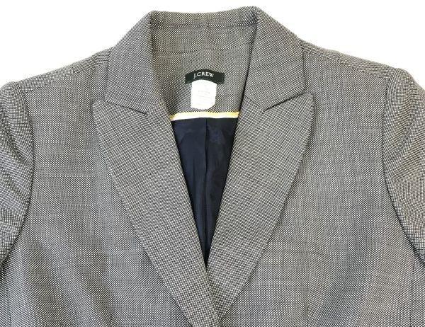 Maďarsko J.Crew Podzim Zima Sukňový Kostým Set Dámský XS Šedý Plně Podšitý(POUŽITÝ)