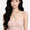 Elegant Egg-shaped Pendant Necklace - Versatile High-end Fashion Jewelry