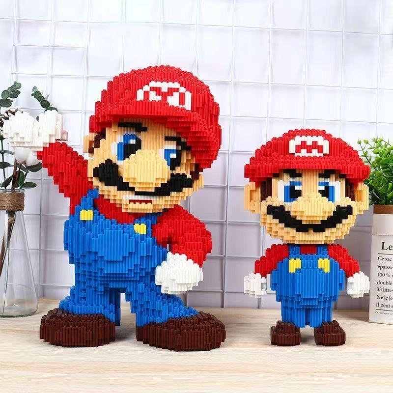 35cm Riesenbausteine Kinderspielzeug Kleine Partikelsteine Desktop-Dekoration Kinder Erwachsene Geburtstagsgeschenke Sammlung