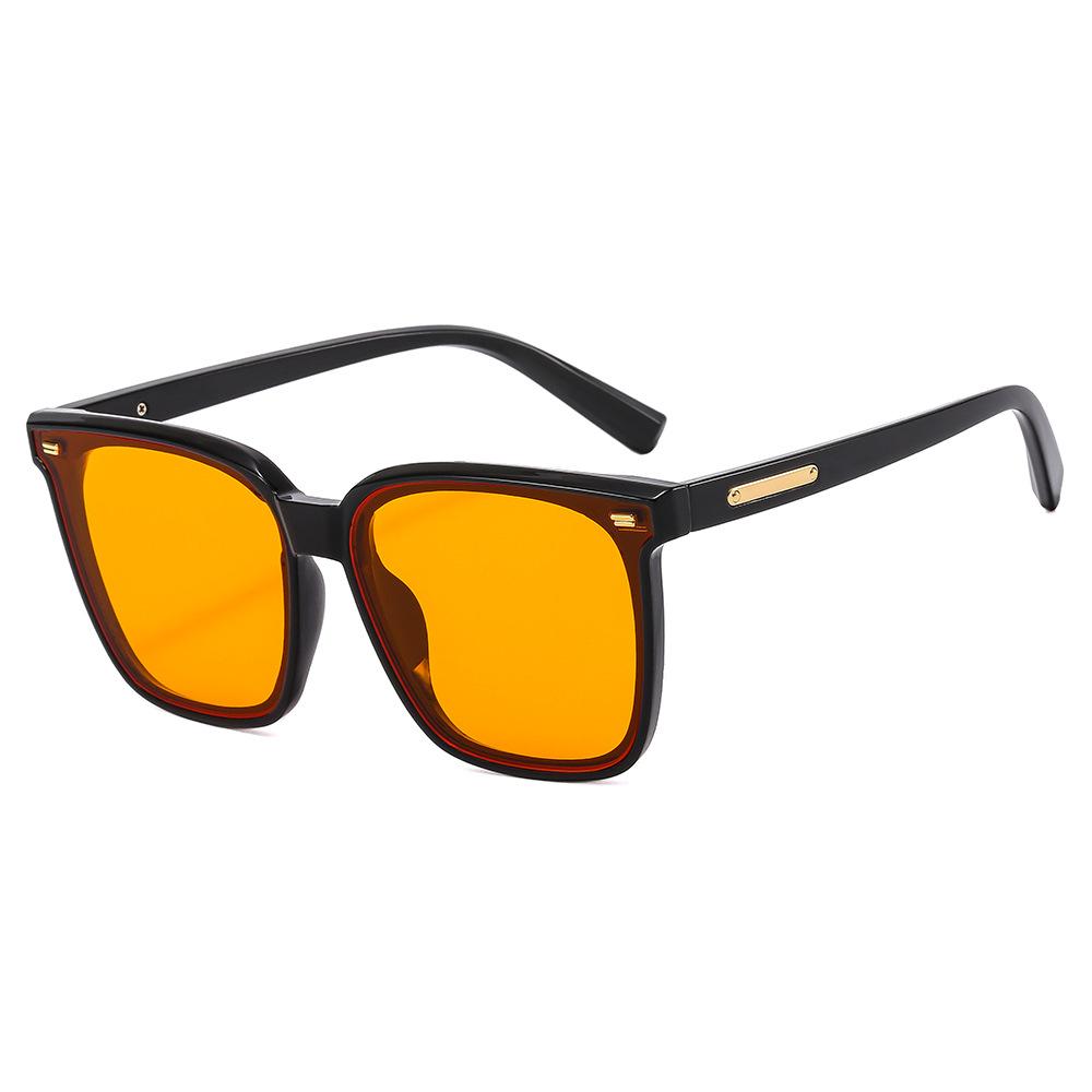 Fashion Street Sunglasses Women'S High-End Sunglasses Show A Small Face, Anti-Ultraviolet Polarized Sunglasses Men'S Driving Sunscreen Glasses