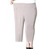 Middle Aged Women's Pants Summer Thin High Waiste Elastic Loose Straight Pants Casual Trousers