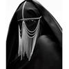 Fashion Head Chain Masquerade Mask Punk Tassels Face Chain Party Mask Headwear Chain Jewelry Gift for Women Girls