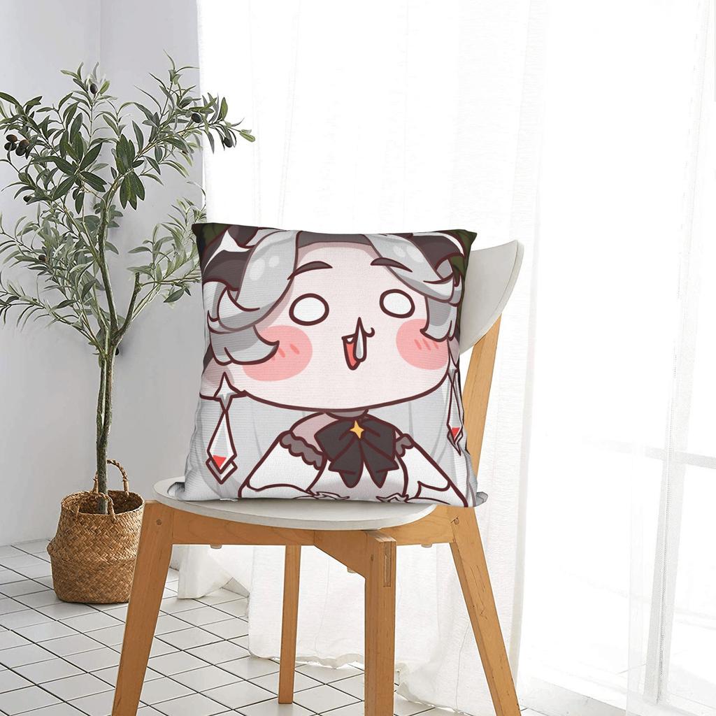 Pillow Case Kawaii Gaming T-Trickcals Print Pillow Cover For Chair Sofa Home Decor Vintage Pillowcases