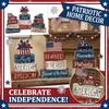 Independence Day Desk Decoration PVC Patriotic Memorial Day Desk Decoration