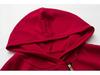 Women's European & American Fashion Side Zipper Fleece-Lined Hooded Jacket Sweatshirt (9510#2024).