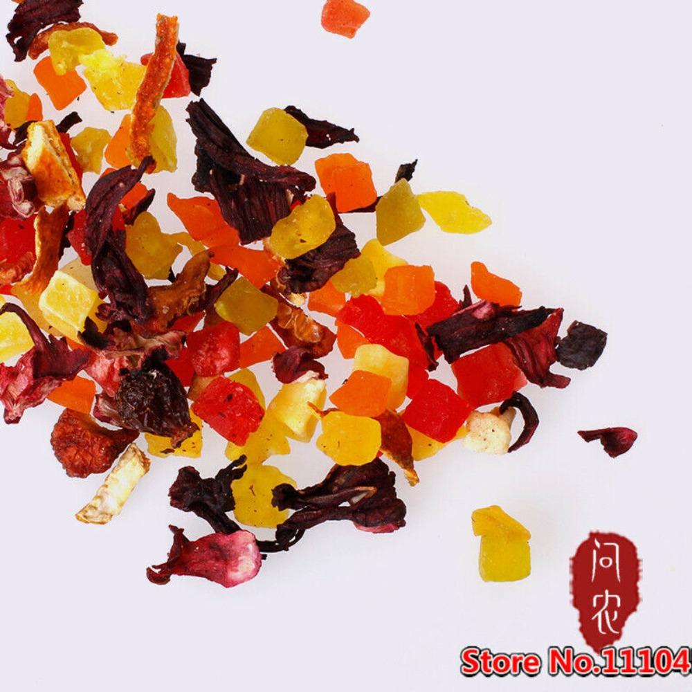 500g Organic Osmanthus Chrysanthemum Goji Herbal Tea, Caffeine Free Loose Leaf Dried Flower Blend, Natural Antioxidant Wellness Drink