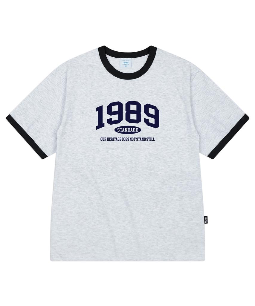 1989STANDARD Our 1989 Cool Cotton Ringer Short Sleeve (Srsstd-0004)