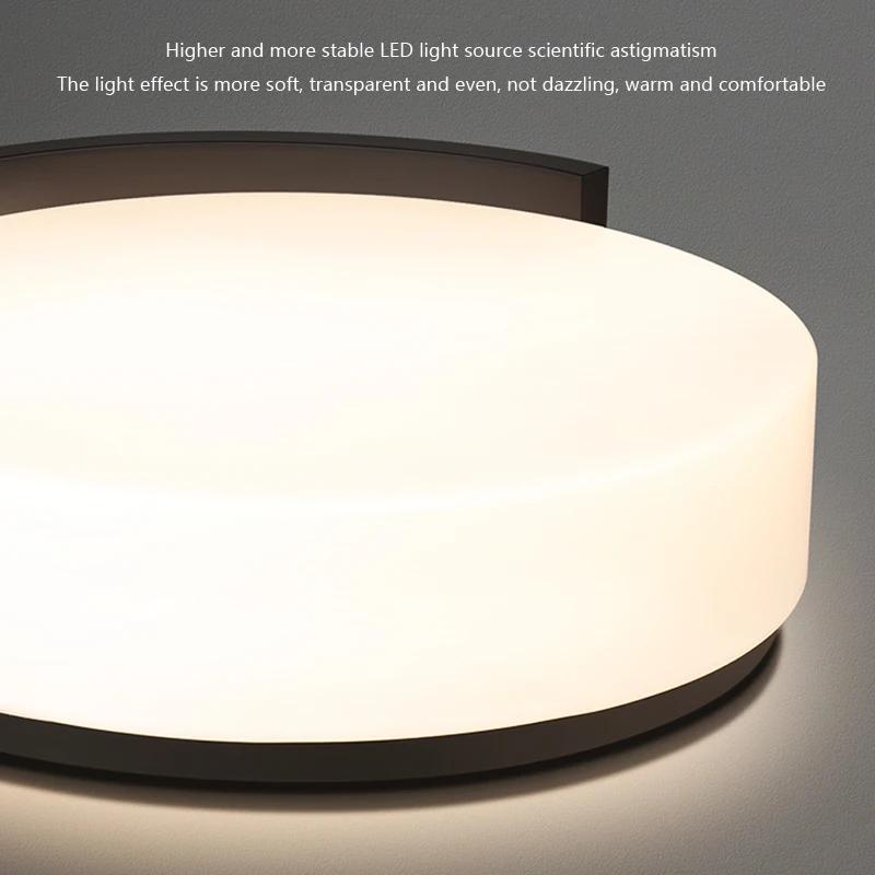 Nordic Led Ceiling Light Round Chandeliers For Bedroom Dining Living Room Balcony  Aisle Corridor Entrance Lights Simple Lustre