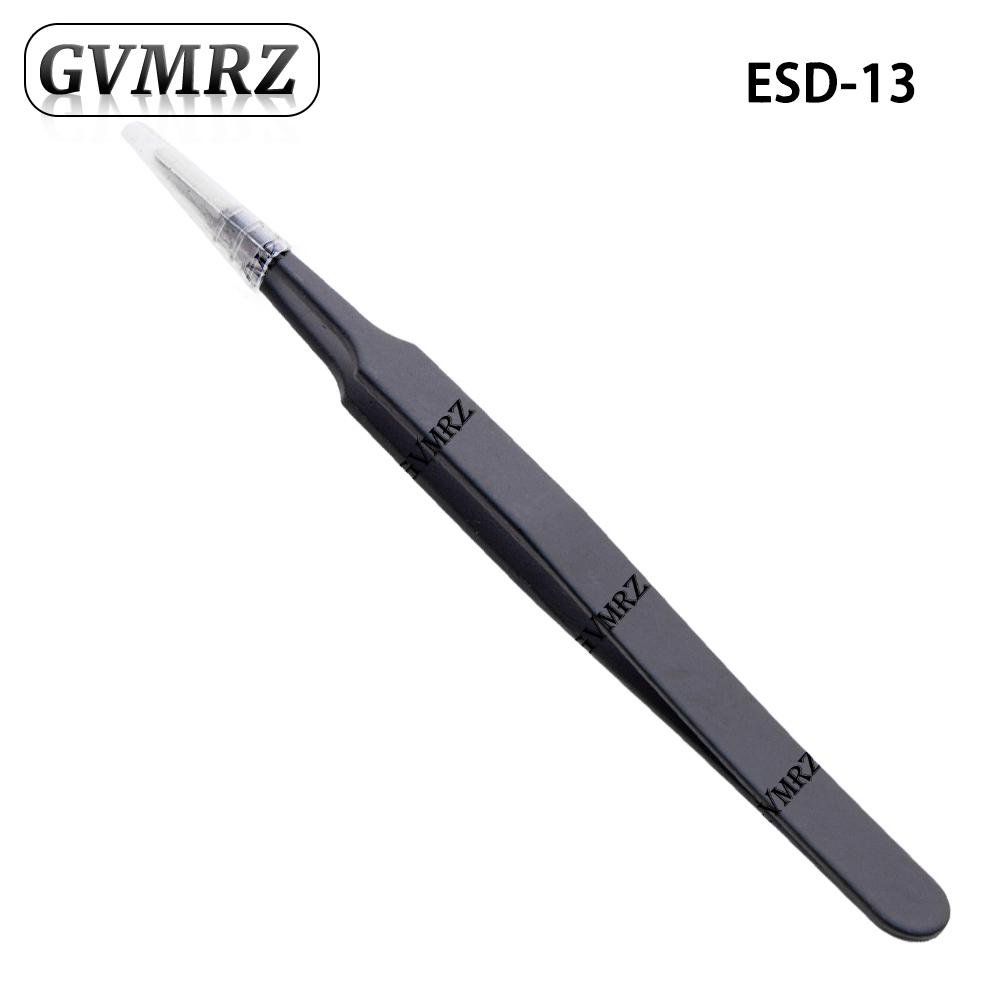 Tweezers ESD-10 ESD-11 ESD-12 ESD-13  ESD-15 ESD-14 Anti-static for DIY Projects & Electronics Repair Precision Assembly
