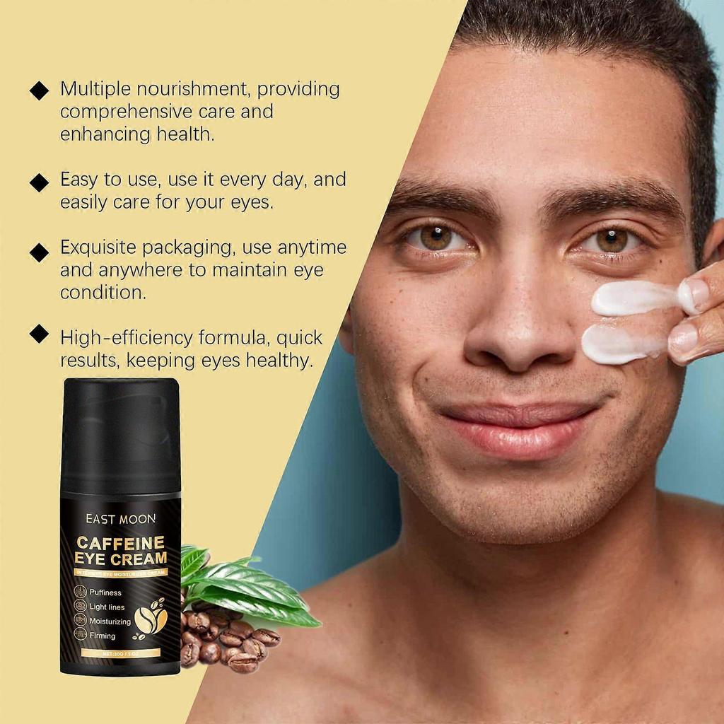 East Moon Caffeine Firming Eye Cream Hydrates, Moisturizes, Lifts And Tightens The Skin Around The Eyes. Eye Care