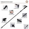 ZISIZ 5-Section Folding Trekking Pole