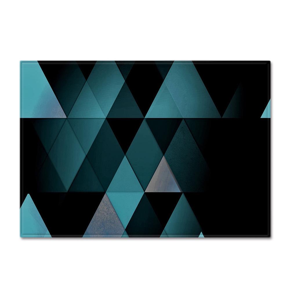 Geometric Shaped Floor Mat Bedroom Dining Room Carpet Carpet Doormat