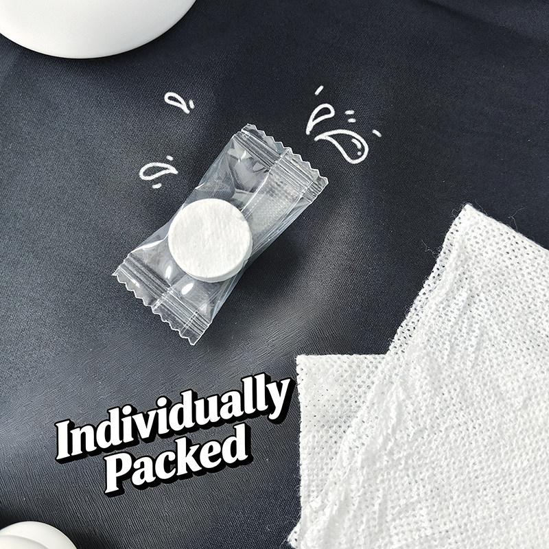 §20x20cm Disposable Compressed Towels Portable Face Towel Travel Essential Must-Have