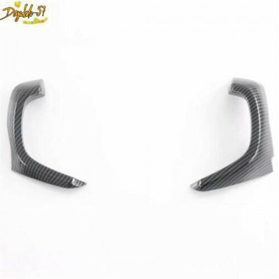 2xCarbon Fiber Front Dashboard Frame Cover Trim For Isuzu D-Max Dmax -
