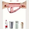 Adjustable Shoulder Strap Portable Water Bottle Carrier Bag Insulated Tumbler Holder For Outdoor Travel Hiking