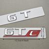 MZT3  Logo GT C GT Letters For Mercedes Benz AMG GT GTC Badge Emblem Stricker - Rear Trunk Decals Tail Exterior Accessories