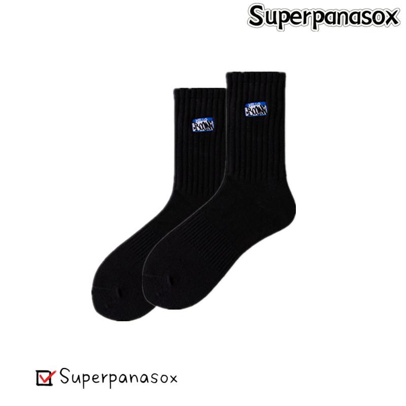 Cityboy Unisex Trendy Skateboard Mid-Tube Socks – Breathable Cotton for High-Street Style