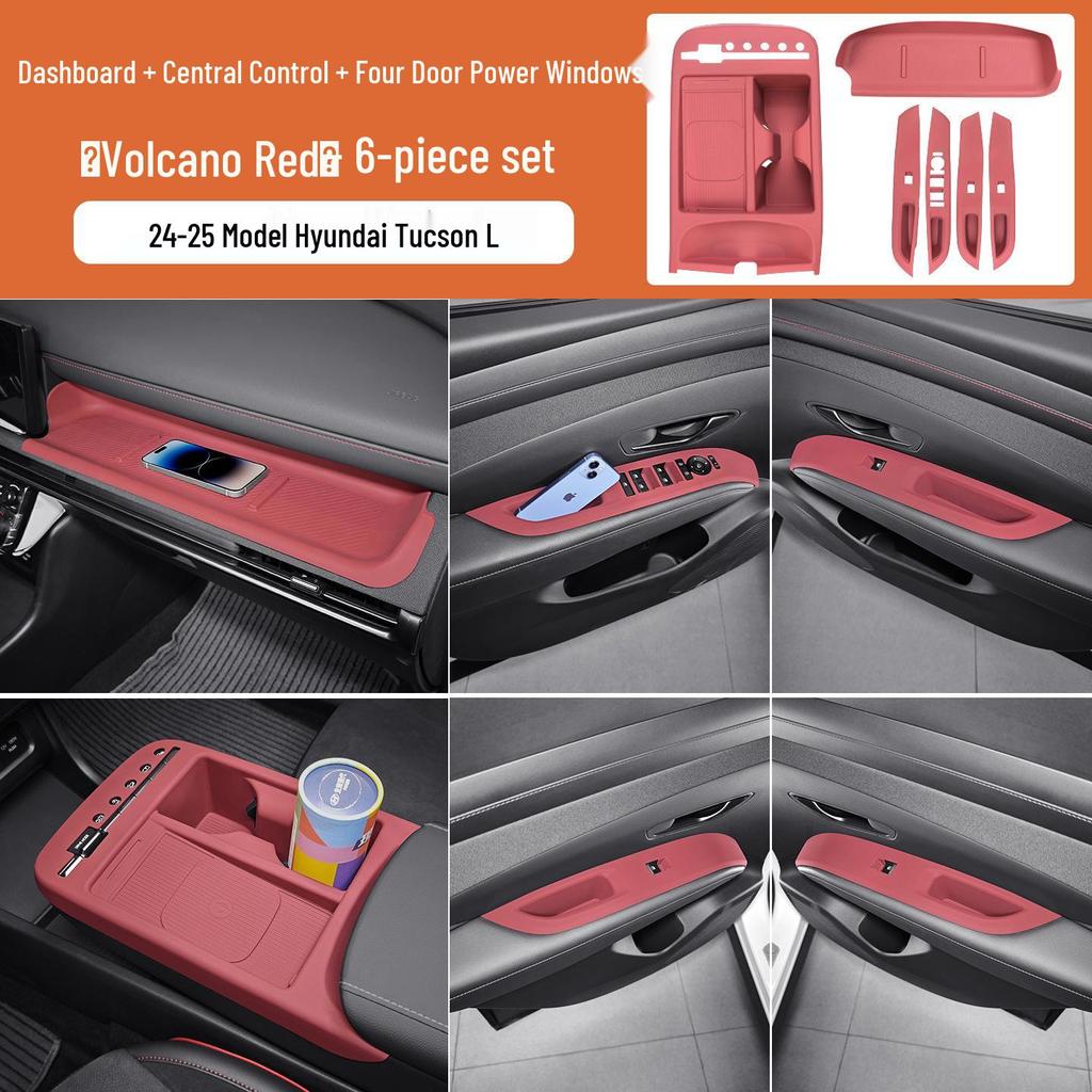 Silicone Protective Pad for Hyundai Tucson '24-'26 Console Window Lift