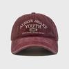 Vintage Baseball Cap For Men And Women Denim Embroidered Letter Prints Hat Cotton Soft Top Caps Casual Vintage For Men And Women Hats Latest Cotton