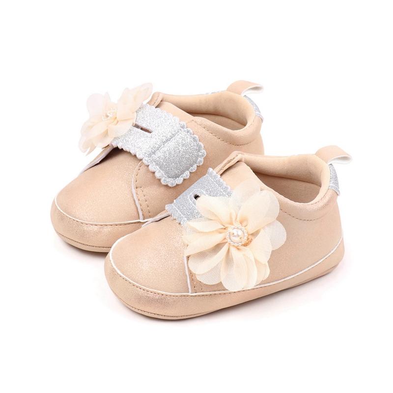 Infant Baby Flat Shoes First Walking Shoes 11 хаки