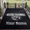 Custom Text Printed Rug Scorpions Non Slip Floor Carpet For Home Room Decor