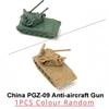 1/144 5cm Classic Tank Model WWII Soviet BM21 Italian B1 Destroyer US M35 Truck Finished Tiger Leopard Sand Table Plastic Toys